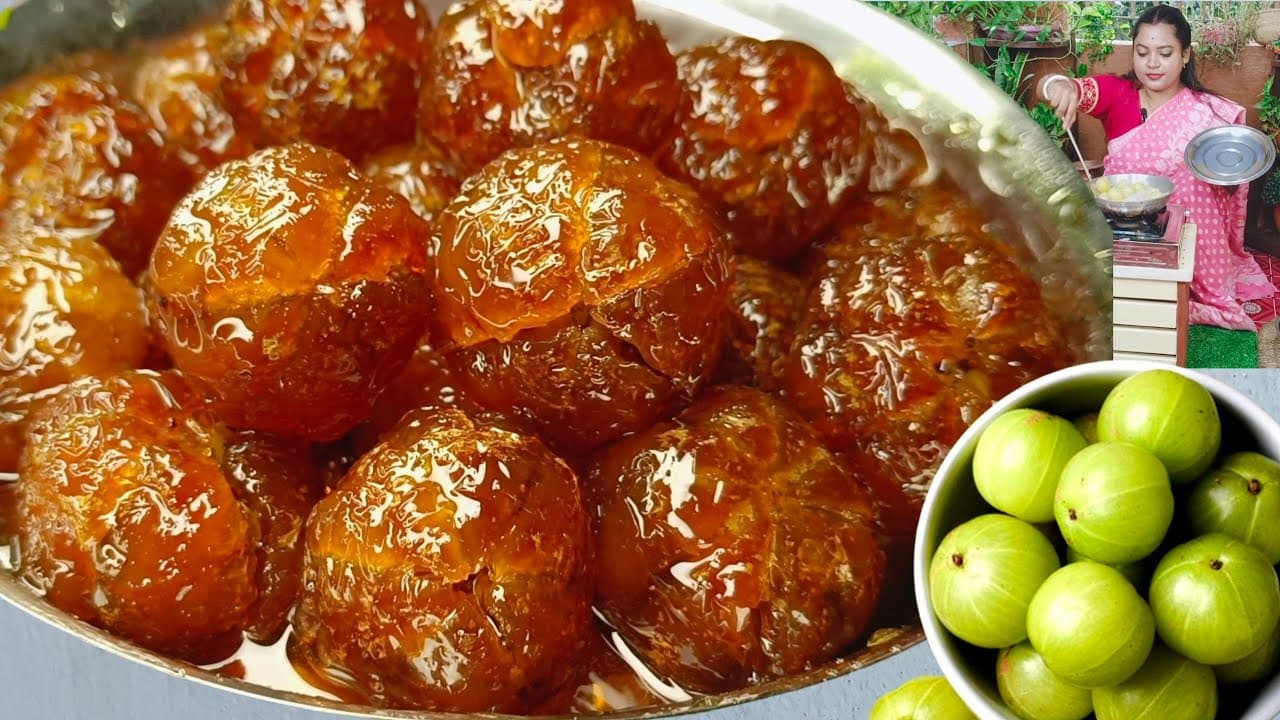 Sugar-Free Healthy Amla Murabba (Indian Gooseberry)